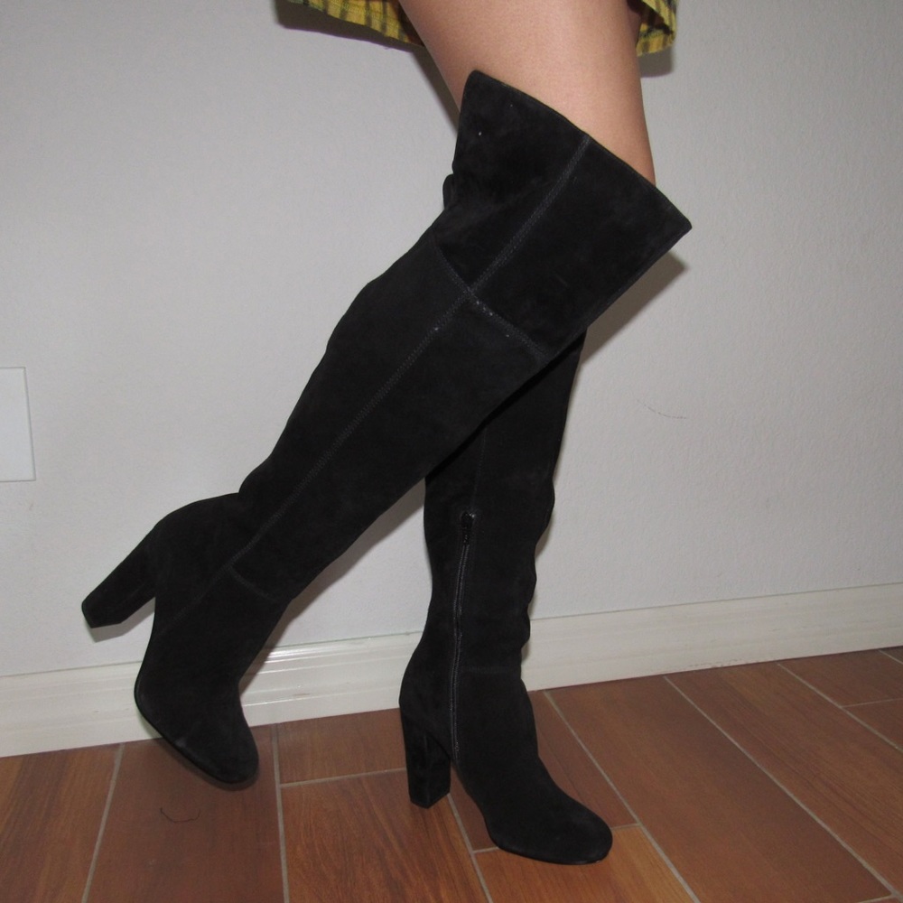 Black Thigh High boots⛩